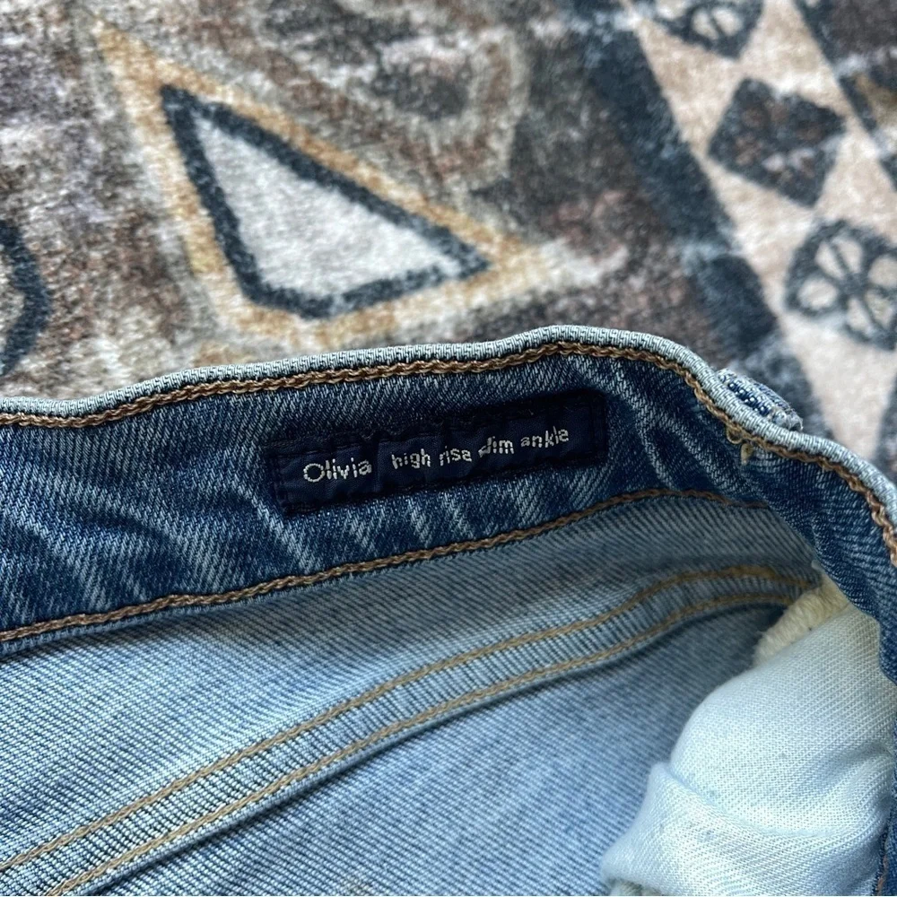 Citizens of Humanity Olivia High Rise‎ Slim Ankle Distressed jeans